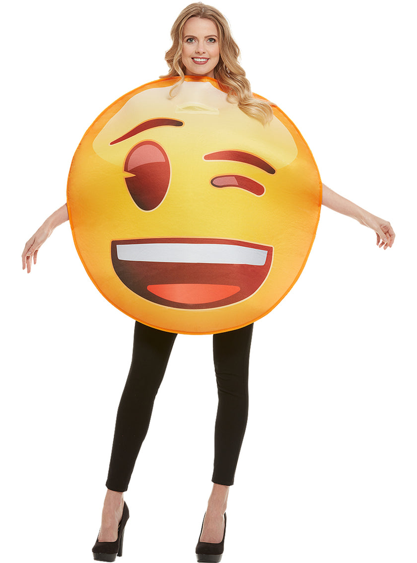 Déguisement Emoji clin d'œil