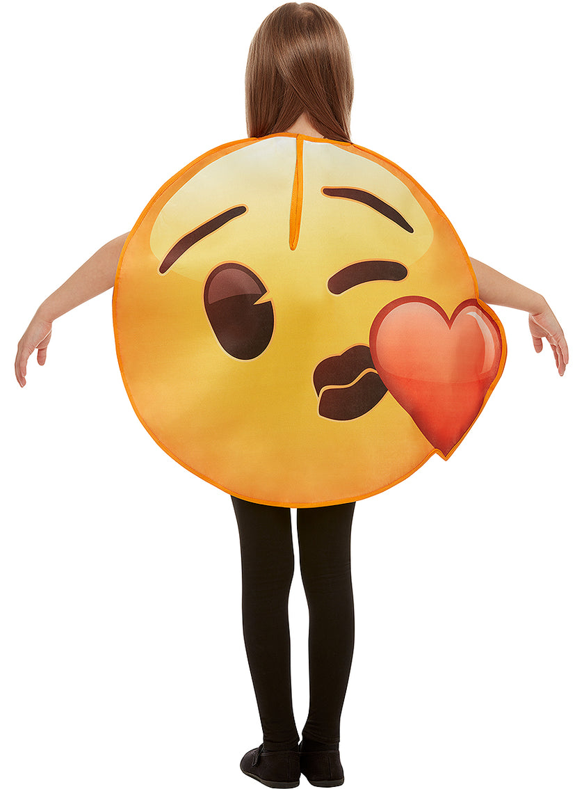 Déguisement Emoji bisou cœur enfant