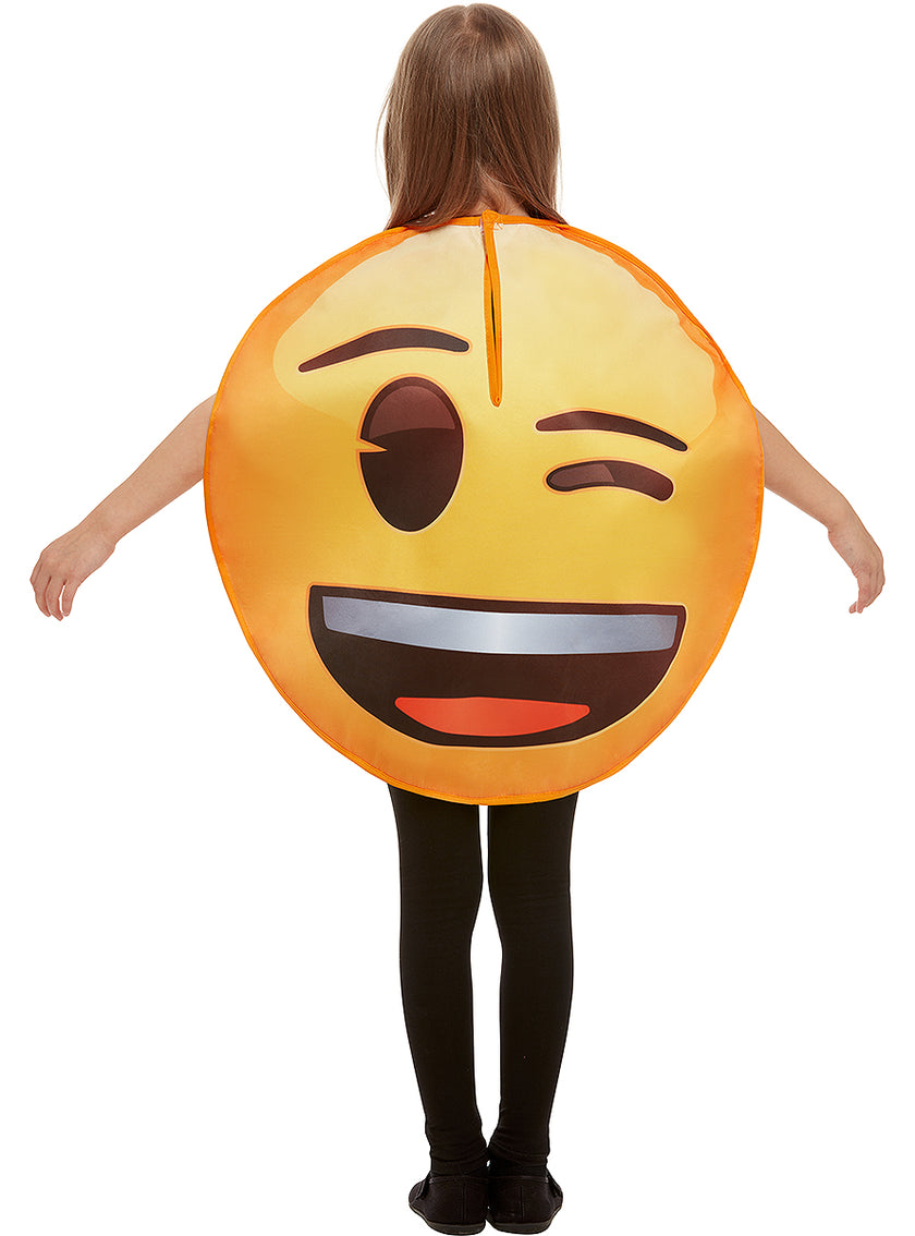 Déguisement Emoji clin d'œil enfant