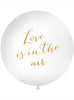 Ballon géant blanc Love is in the air - Valentine Collection