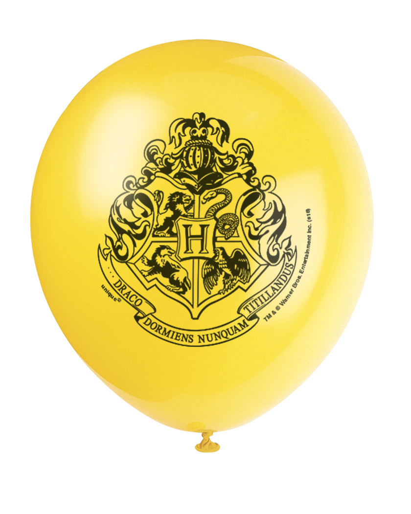 8 ballons variés Maisons Poudlard - Harry Potter