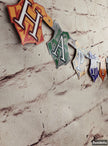 Banderole anniversaire Maisons Poudlard - Harry Potter