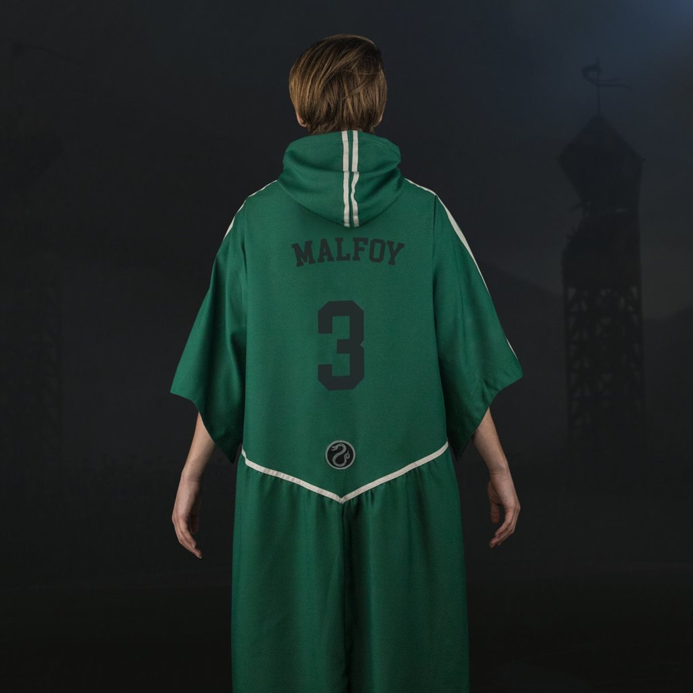 Cape Quidditch Serpentard enfant (Réplique officielle Collectors) - Harry Potter 