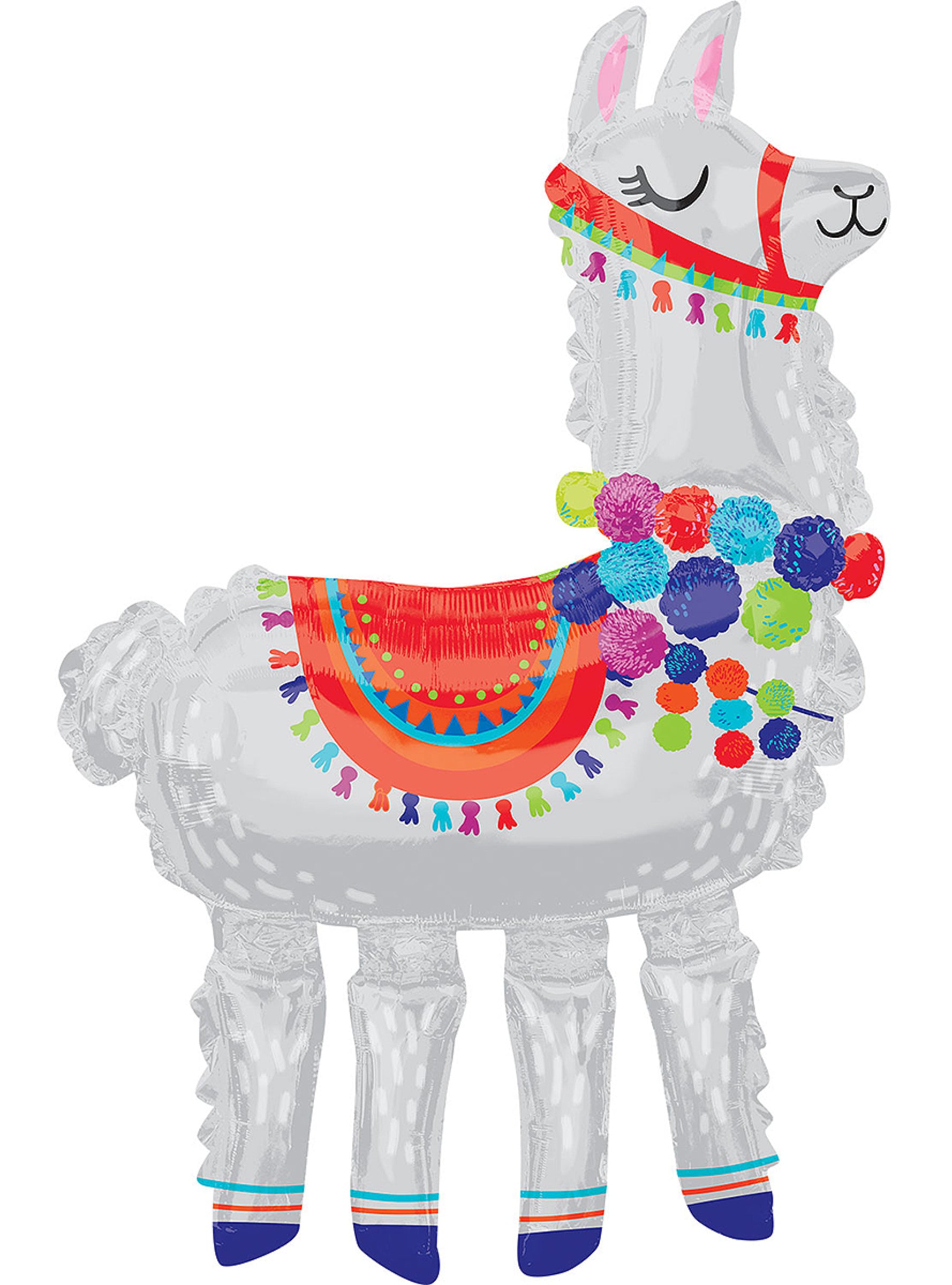 Ballon aluminium lama