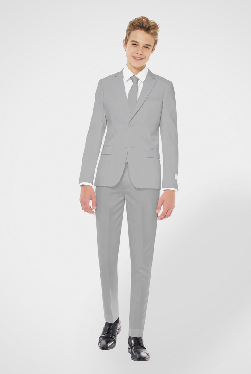 Costume Gris adolescent - Opposuits