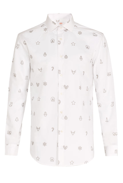 Chemise Noël Blanche 