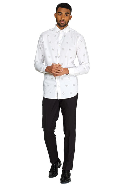 Chemise Noël Blanche 