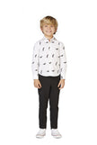 Chemise Blanche pingouins enfant - Opposuits