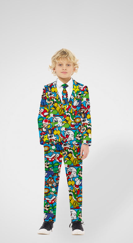 Costume Noël Super Mario Bros adolescent - Opposuits