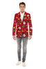 Veste de Noël rouge avec lumières - Opposuits