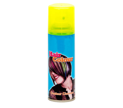 bombe couleur pour cheveux jaune fluo