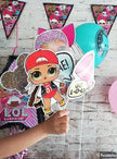8 accessoires pour Photocall LOL Surprise