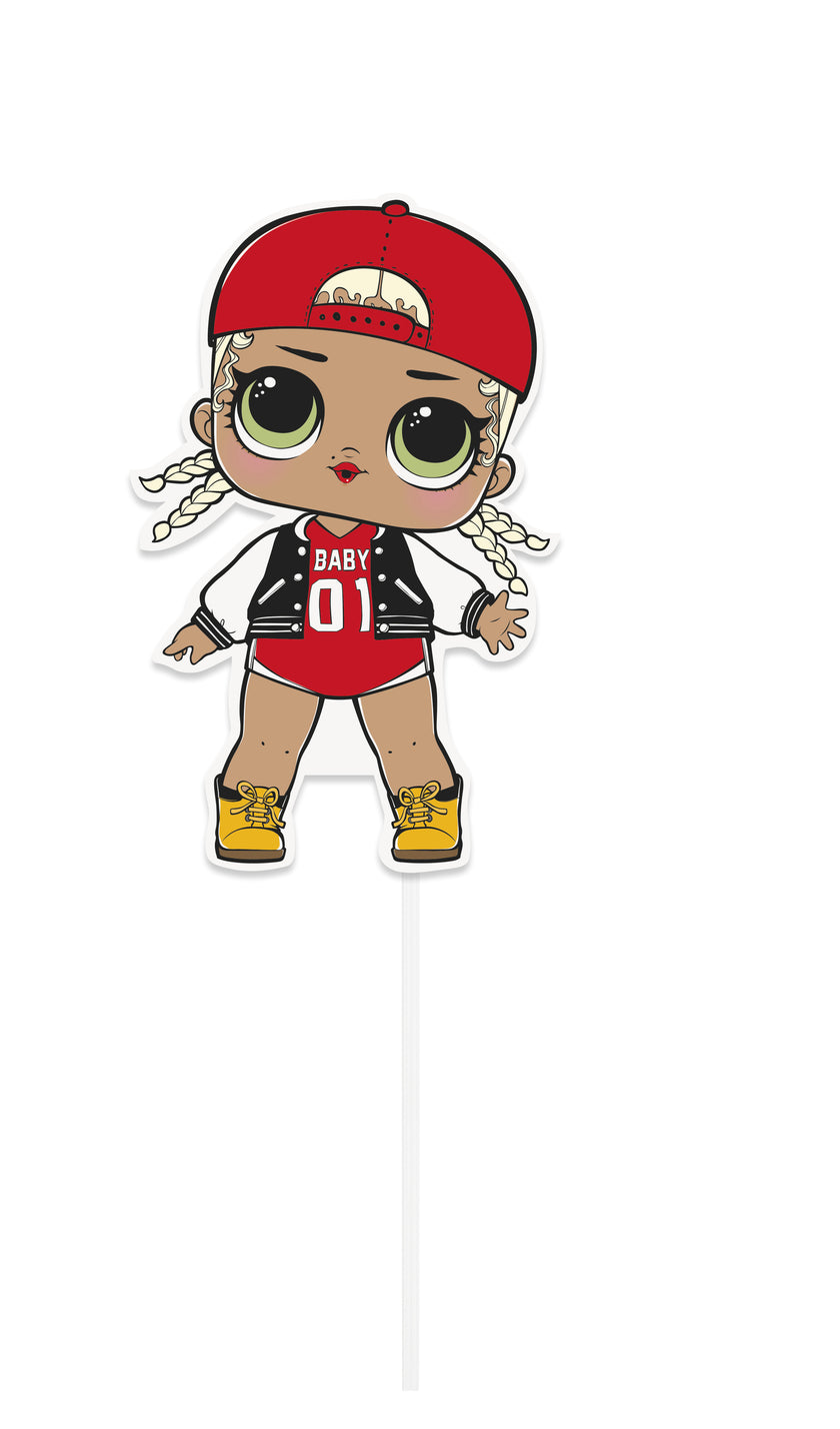 8 accessoires pour Photocall LOL Surprise