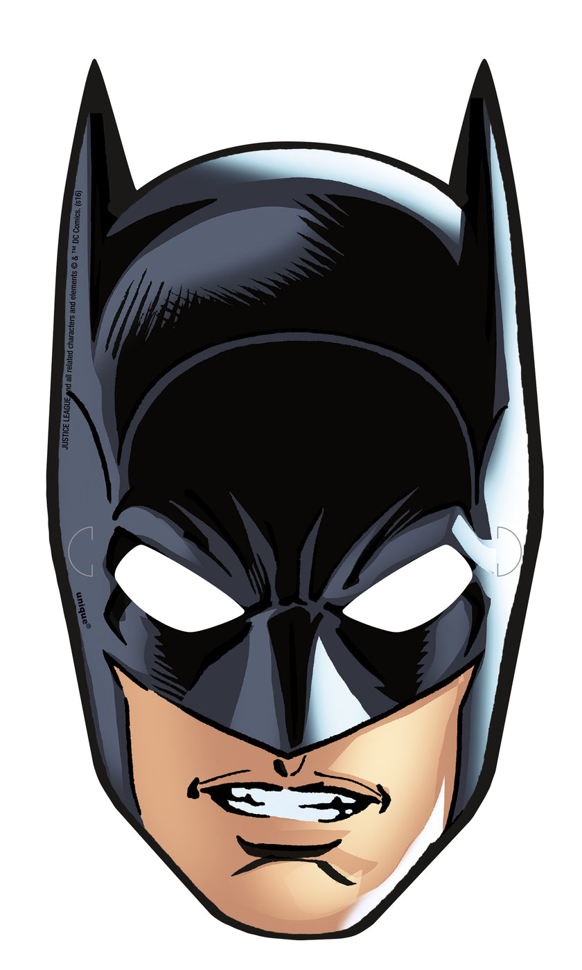 8 différents masques Justice League