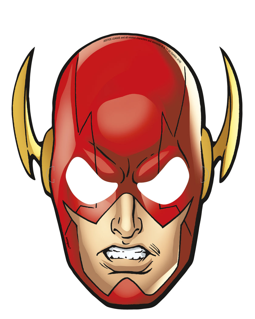 8 différents masques Justice League