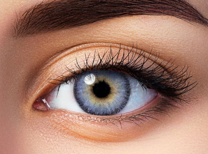 lentilles de contact beauté naturel bleu 1 mois