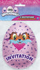8 invitations Hatchimals