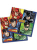 16 serviettes Justice League (33x33cm)