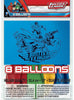 8 ballons en latex Justice League