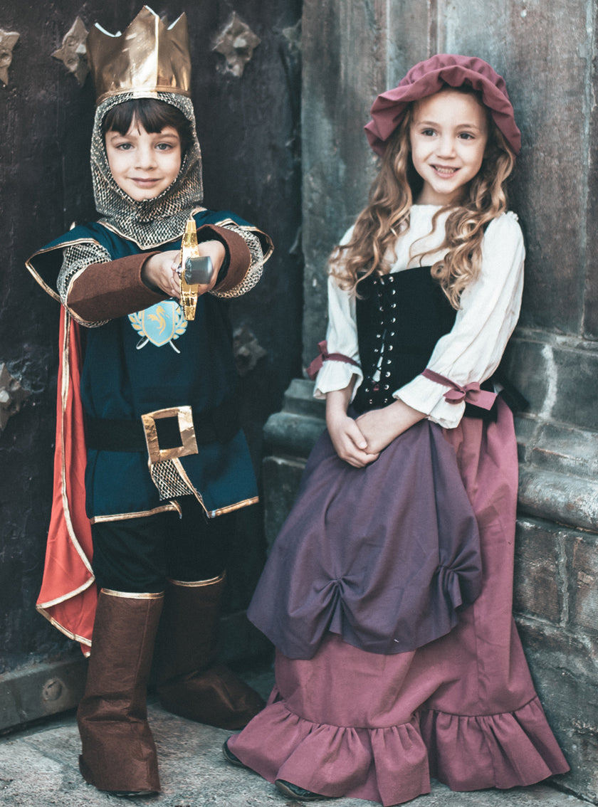 Déguisement d'aubergiste Eliana pour fille