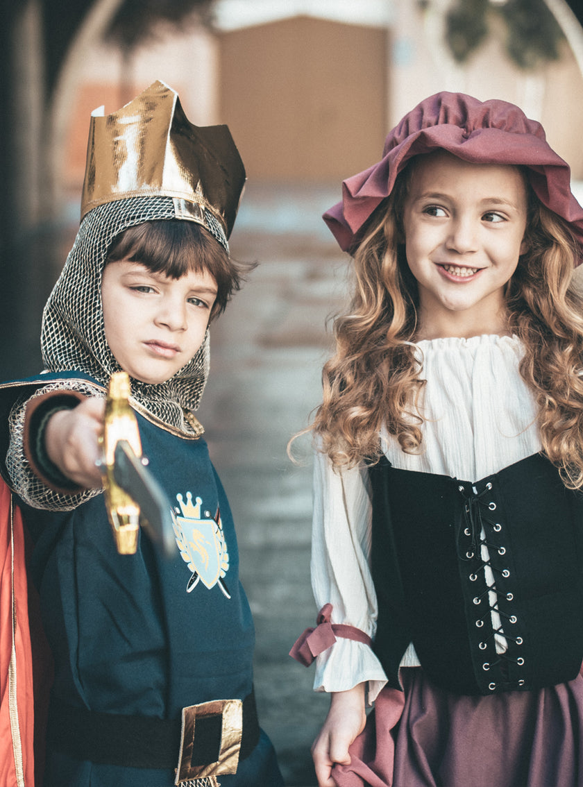 Déguisement d'aubergiste Eliana pour fille