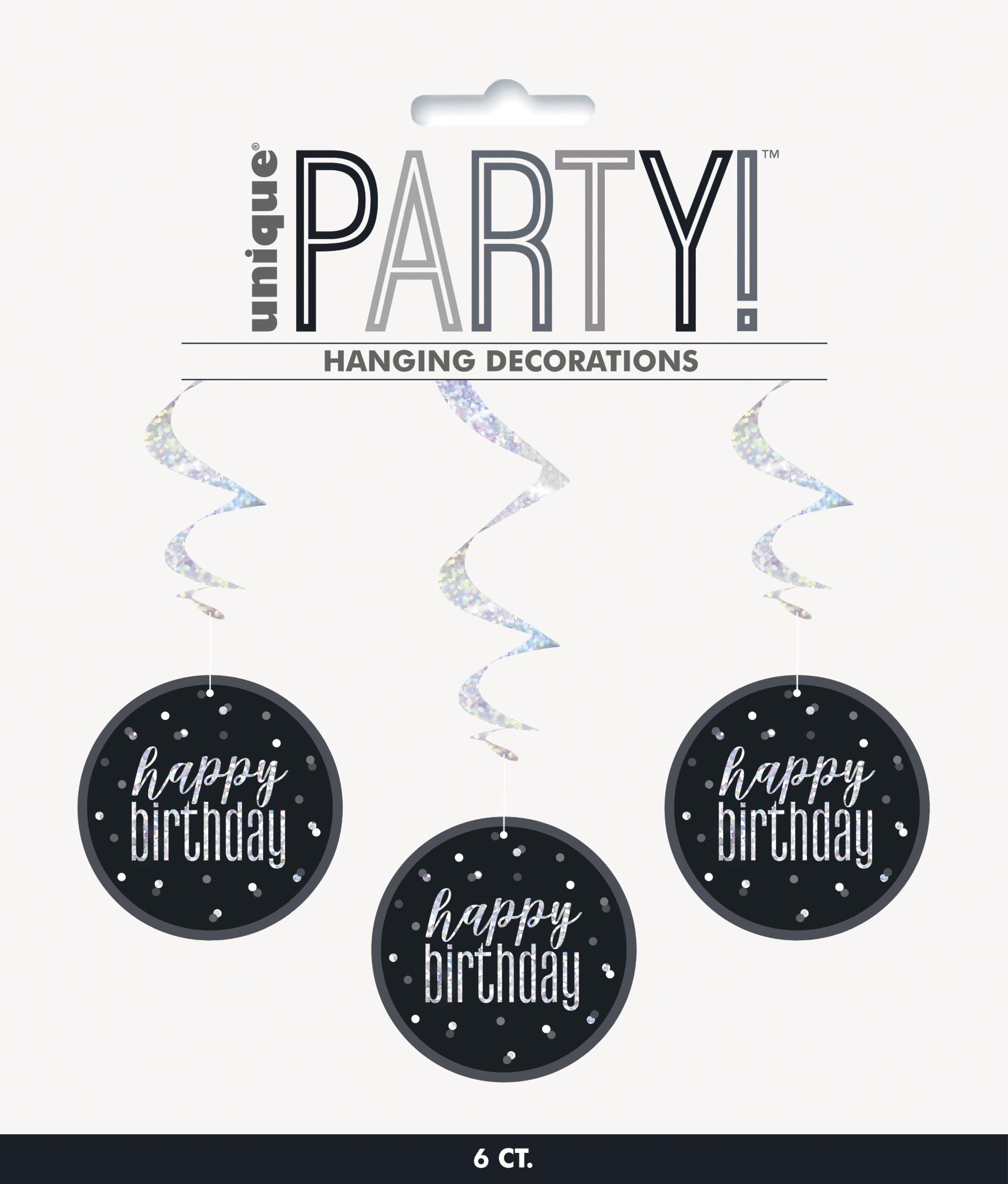 6 spirales à suspendre 