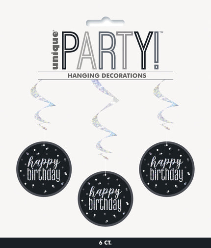 6 spirales à suspendre 