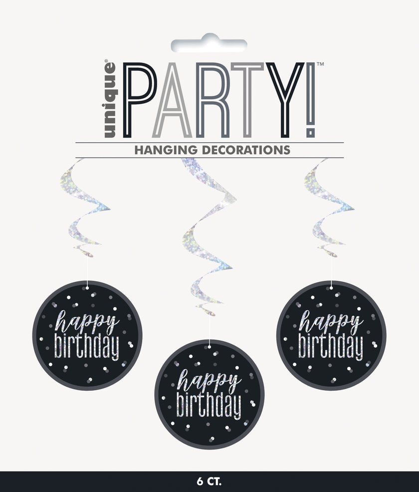 6 spirales à suspendre 