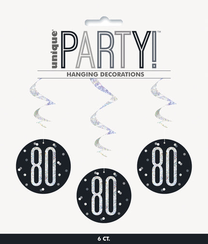 6 spirales à suspendre 