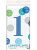 Nappe bleue premier anniversaire - Blue Dots 1st Birthday