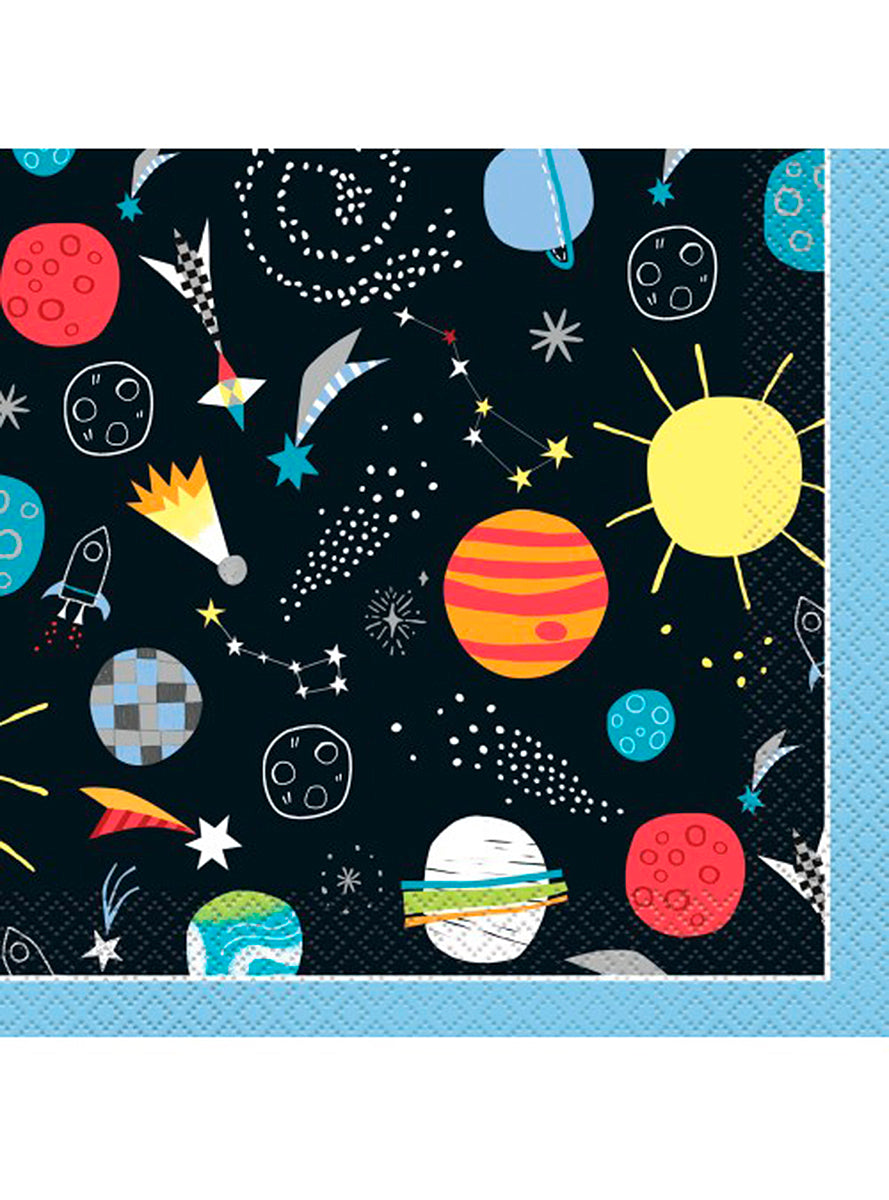 16 serviettes espace - Outer Space