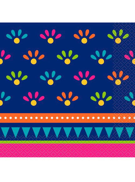 20 serviettes Boho Fiesta