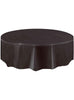 Nappe ronde noire - Gamme couleur unie