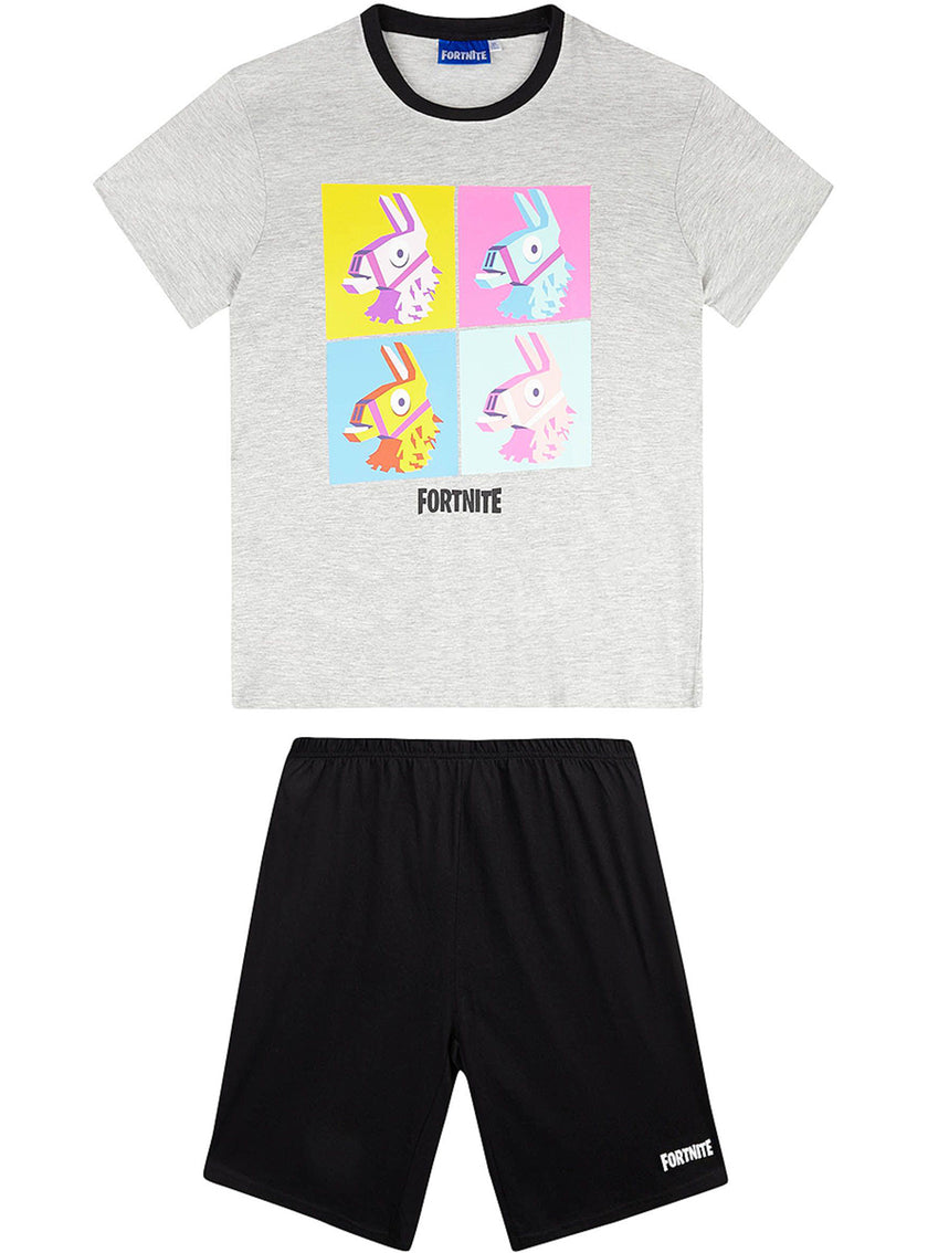Pyjama Fortnite gris enfant