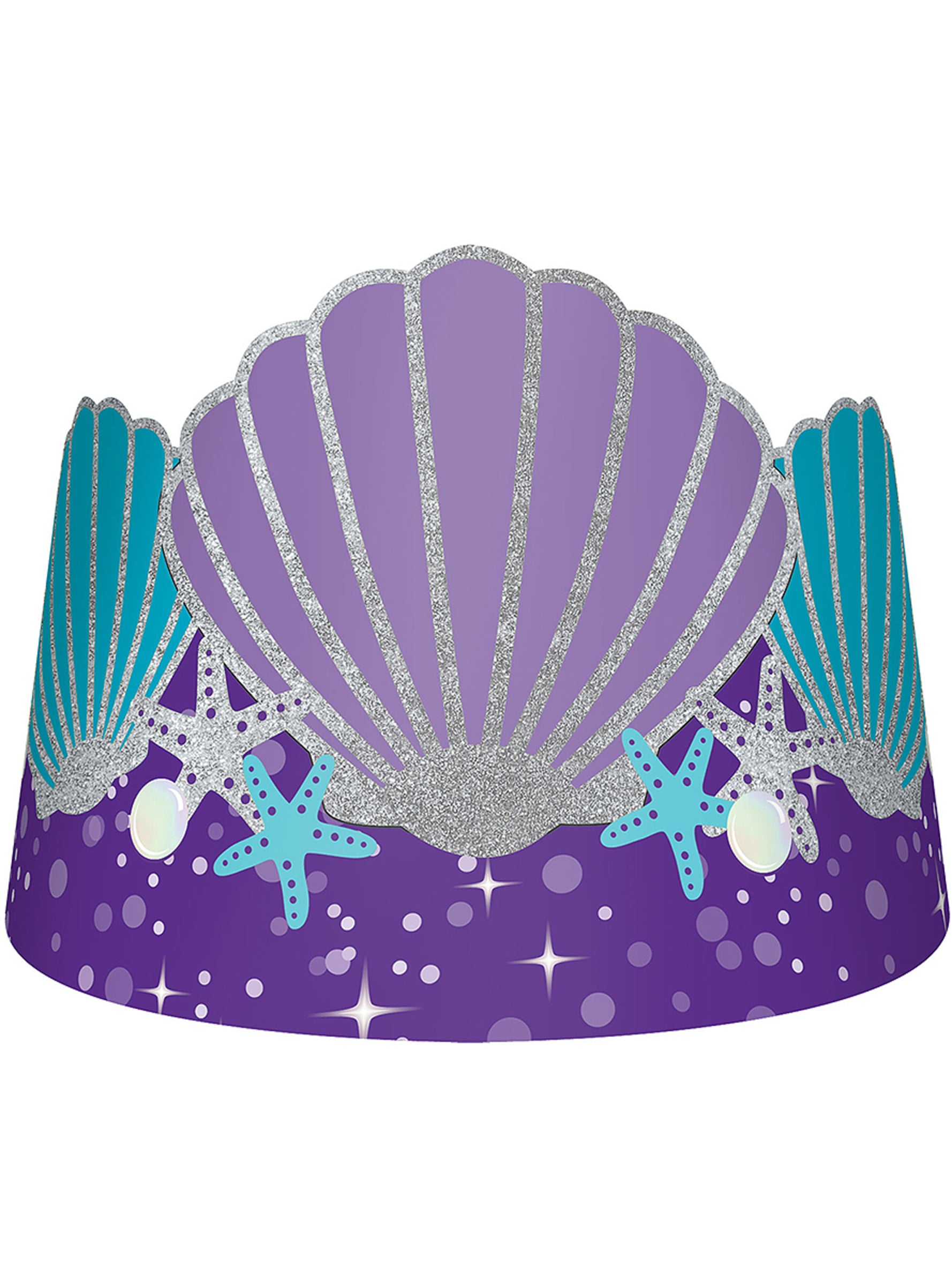 8 tiares avec coquillage - Mermaid Wishes