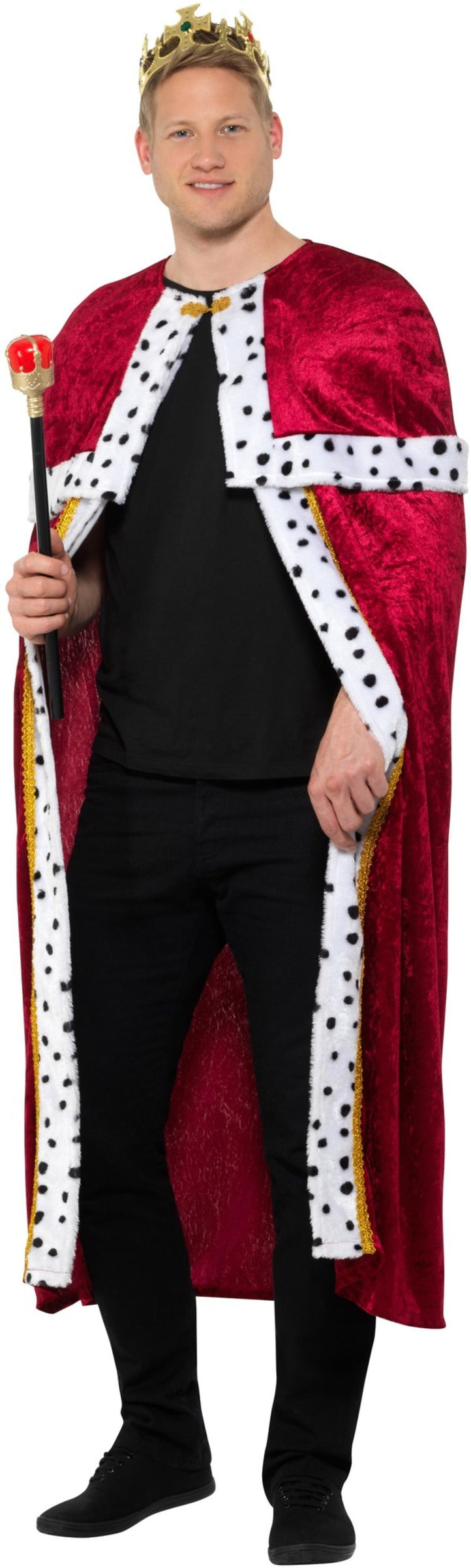 Déguisement Roi  rouge homme