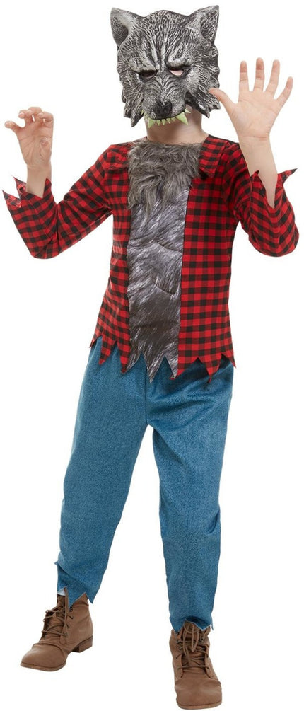 Déguisement Loup-garou écossais enfant