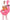 Déguisement gonflable flamant rose adulte