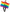 Déguisement drapeau arc-en-ciel adulte