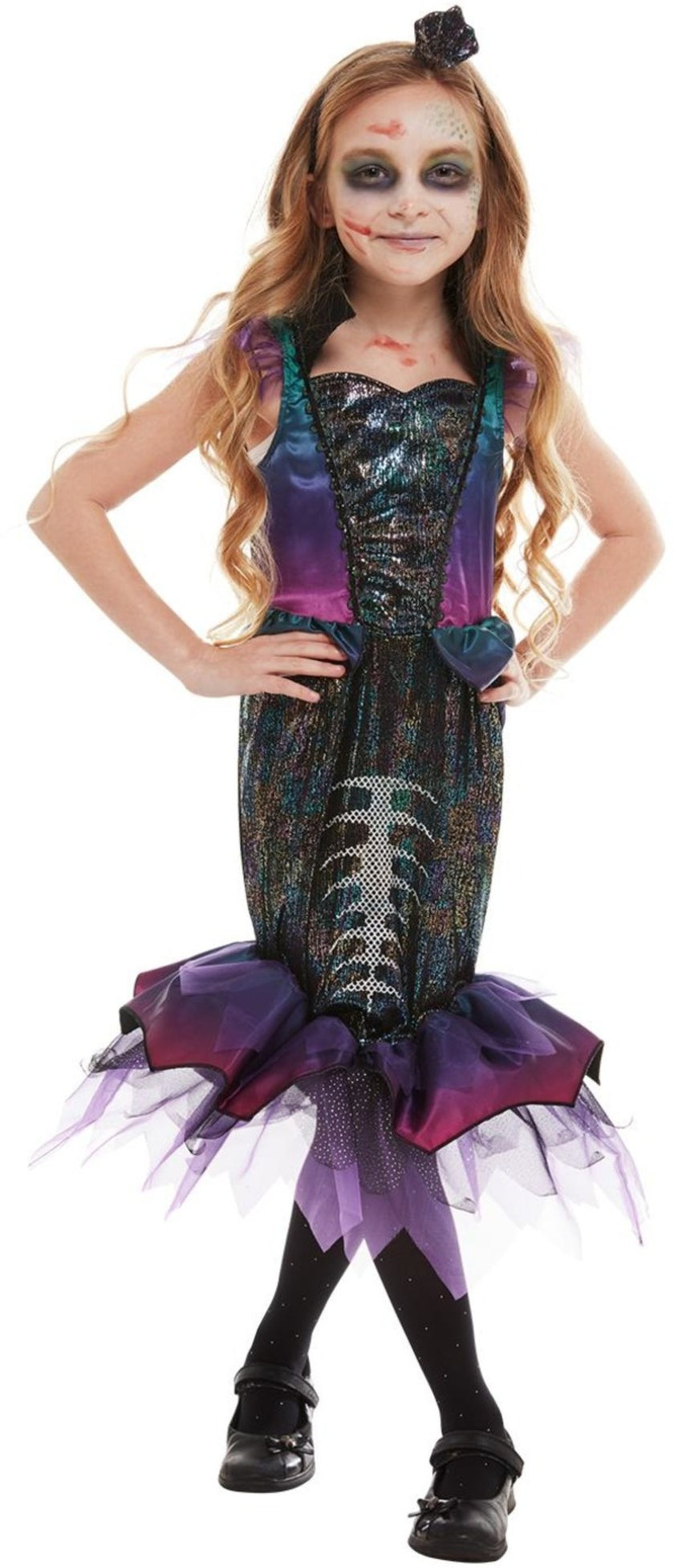 Déguisement sirène zombie fille