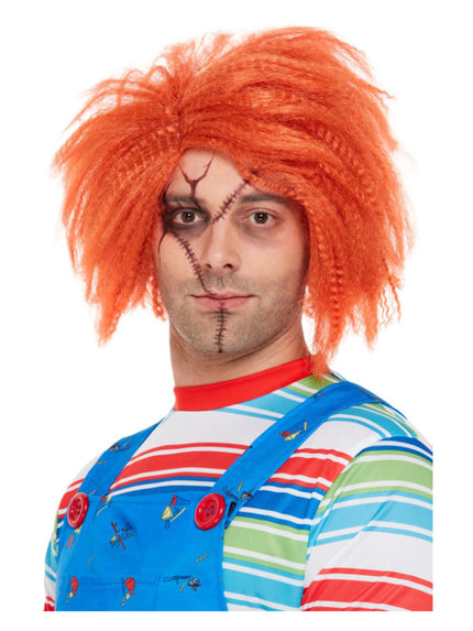 Perruque Chucky la poupée diabolique adulte