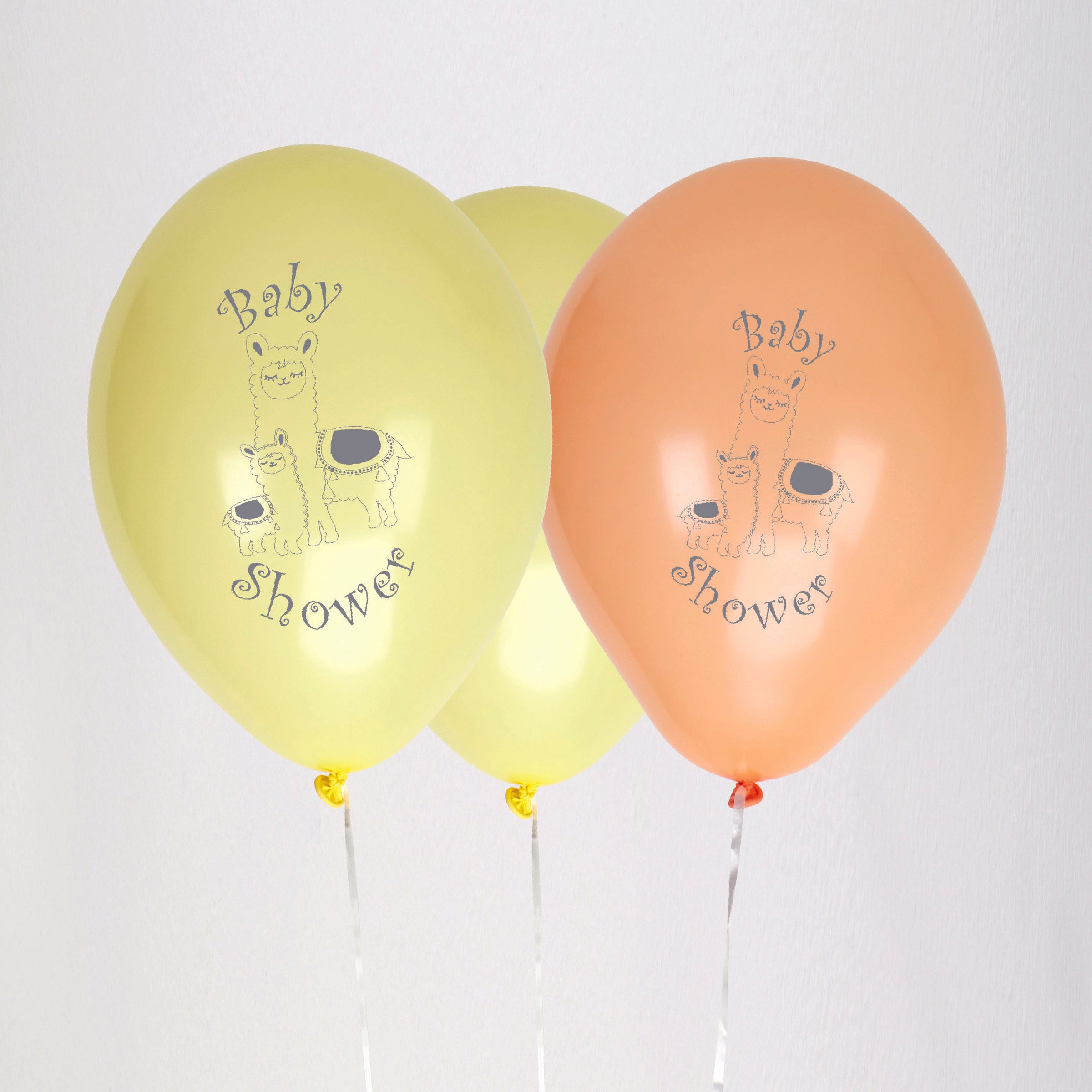 8 ballons en latex - Llama Love