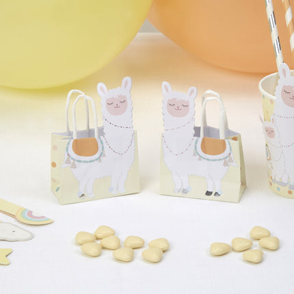 10 sachets à bonbons en papier - Llama Love