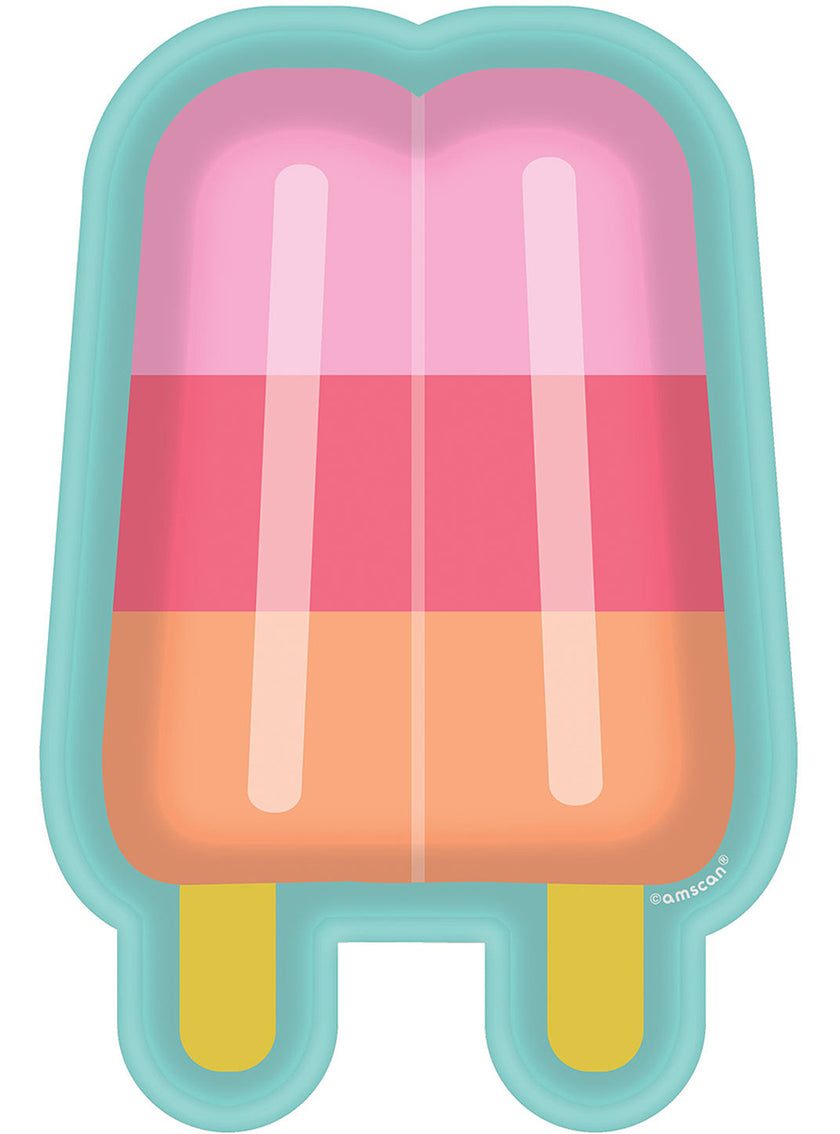 8 assiettes à dessert en forme de glace - Just Chillin