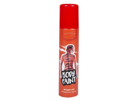 bombe body paint spray rouge 75ml