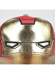 Casquette Iron Man dorée homme - Avengers