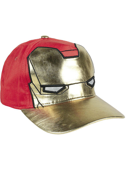 Casquette Iron Man dorée homme - Avengers