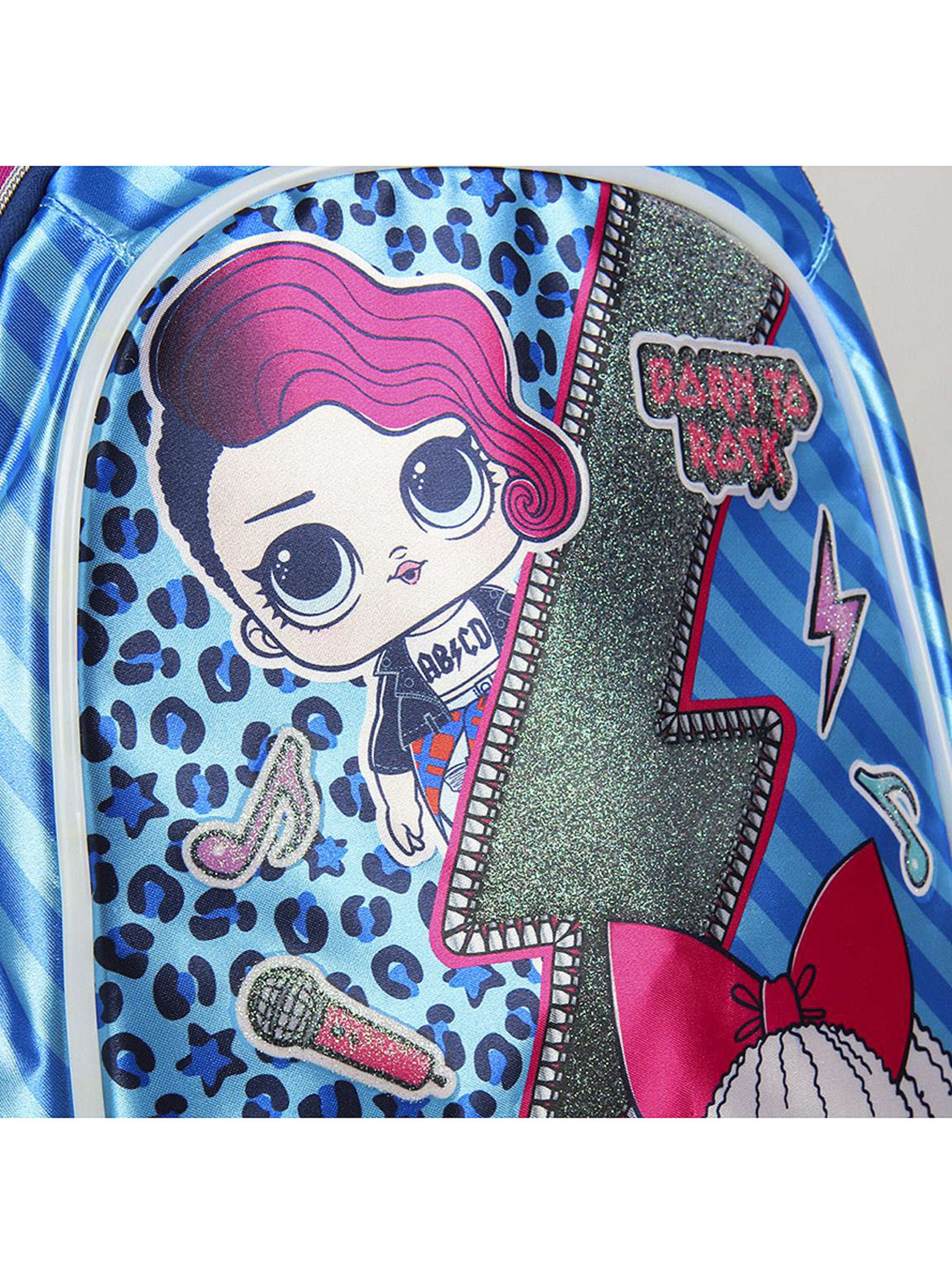 Cartable LOL Surprise bleu fille