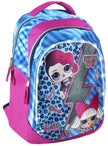 Cartable LOL Surprise bleu fille