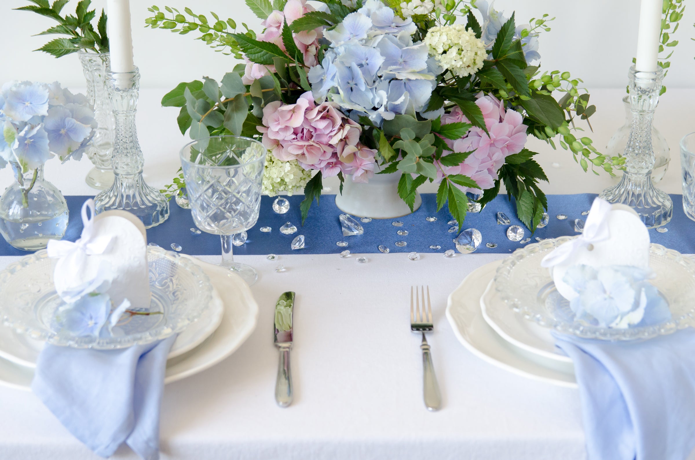 100 diamants décoratifs transparent pour la table de 12 mm